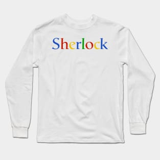 Sherlock Google Long Sleeve T-Shirt